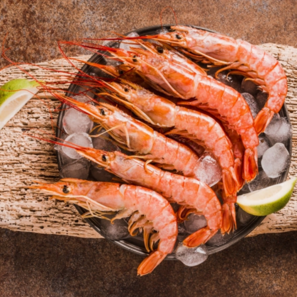 PRAWNS SCAMPI U/5 (4-5 PCS) 1 kg